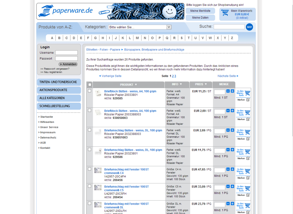 Paperware.de