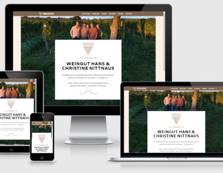 nittnaus.net Weingut Webseite