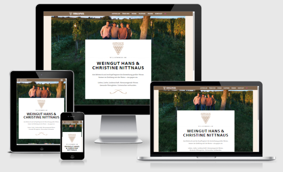 nittnaus.net Weingut Webseite
